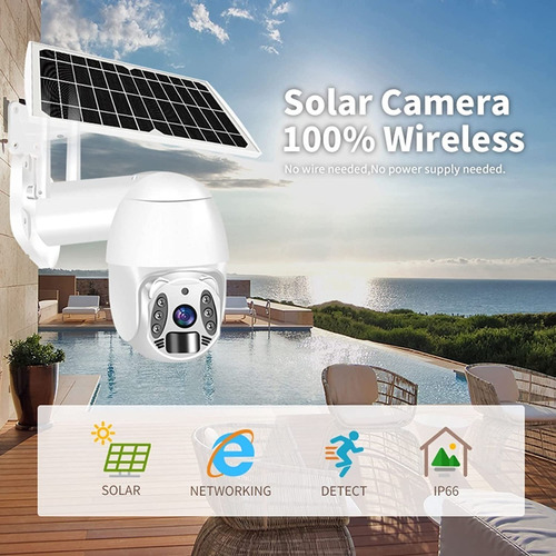 Imagen 6 de 9 de Cámara Lte 4g Solar Exterior Campo Chacra Deposito Tuya