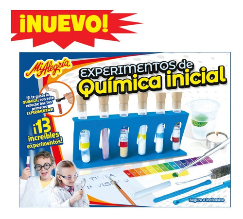 Imagen 1 de 3 de Experimentos De Química Inicial - Mi Alegría