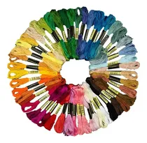 Comprar Hilos De Bordar 50 Unidades Gama De Colores Lana De Bordar