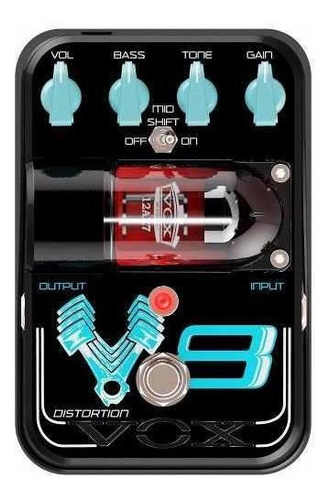 Pedal Vox V8 Distortion True Bypass