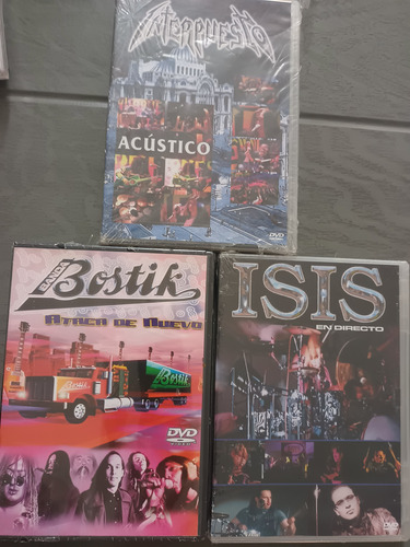 Banda Bostik Ataca De Nuevo / Interpuesto Acústico / Isis (Usado)