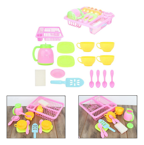 Juego De Platos De Juego De Simulación Juego De Juguete