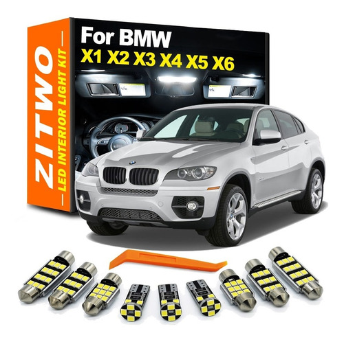 Kit 12 Piezas Iluminacion Luz Led Interior Bmw X3 F25 Canbus