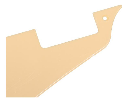 Licencia Scratchplate De Pickguard Color Crema Capa Para