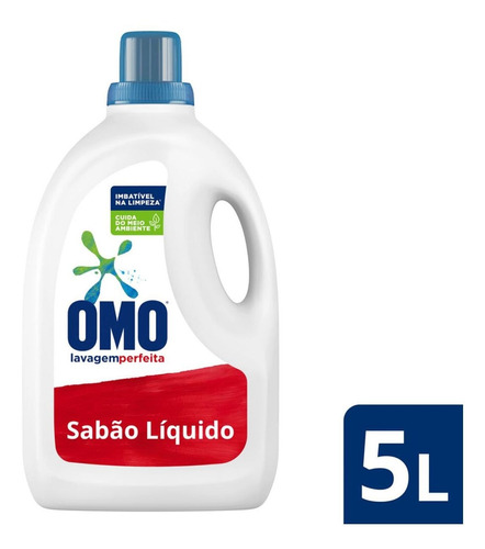 Sabão Líquido Omo Lavagem Perfeita 5l