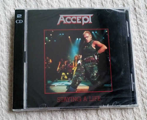 Accept - Staying A Life (2 C Ds Ed. Europa)