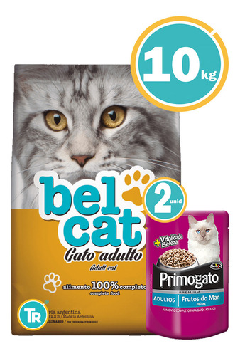 Alimento Vitalcan Belcat Gato Adulto Bolsa De 10kg