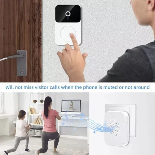 Timbre Inteligente Cámara Wifi Seguridad Video Inalámbrico