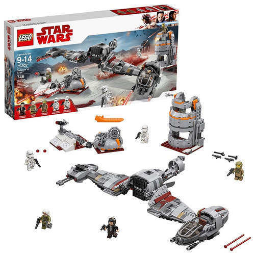 Lego 75202 Star Wars La Última Defensa Jedi De Crait