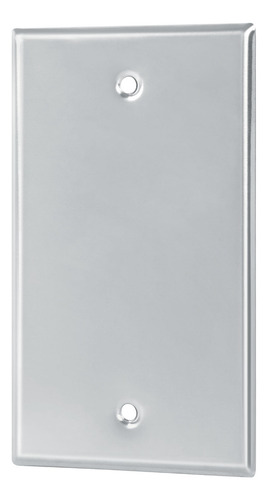 Placa De Acero Inoxidable Ciega, Línea Standard Corriente Nominal 0 A