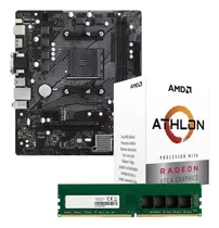 Comprar Combo Actualizacion Amd Athlon 3000g + A520m + 8gb Ram - Compufan
