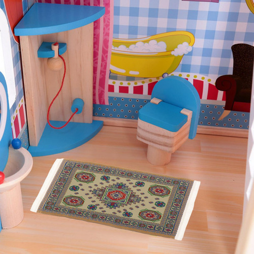 - 3 Alfombra De Casa De Muñecas En Miniatura 1:12, Alfombra