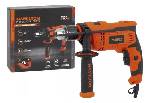 Taladro Percutor 710w Hamilton Htp002 Mandril 13mm