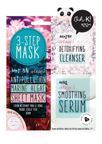 Oh K! Mascarilla De Algas Marinas En 3 Pasos