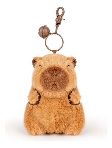 Bolsa Suave Peluche Capybara Llavero Llavero,