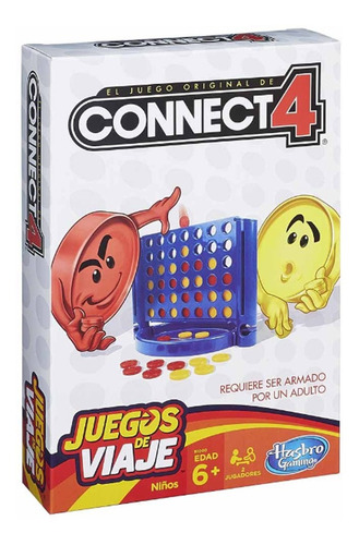 Clasico Juego De Mesa Connect4 Original Hasbro Ub