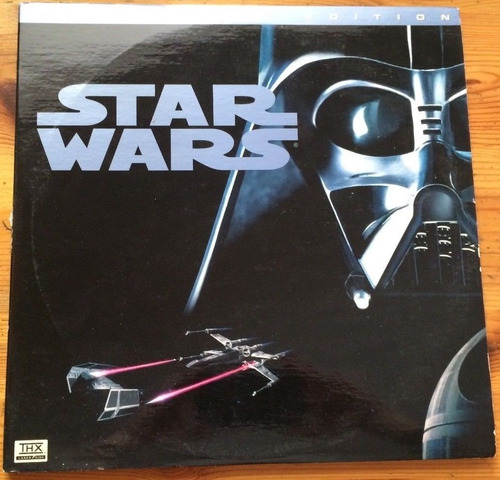 Laser Disc Star Wars Guerra De Las Galaxias Thx Disco Laser