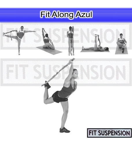 Imagem 3 de 8 de Fita De Alongamento + Ancorador De Porta De Trx Ou Elásticos