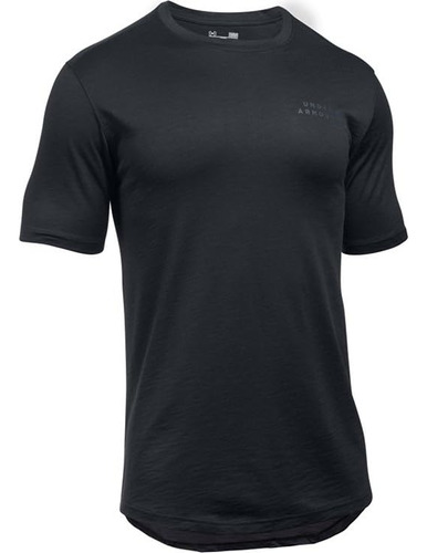 Under Armour Camiseta Sportstyle Core Para Hombre, Negro Gri