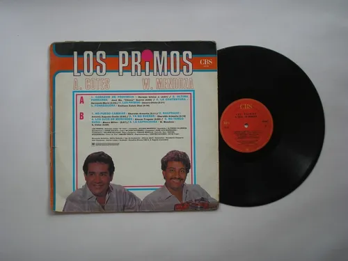 Lp Vinilo A Cotes W Mendoza Los Primos Edicion Colombia 1990 (Usado)