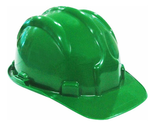 Capacete Com Carneira Plastcor Plastico Verde Claro  7000047