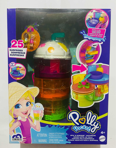 Polly Pocket Bebida Parque Acuático 25 Sorpresas Sellado