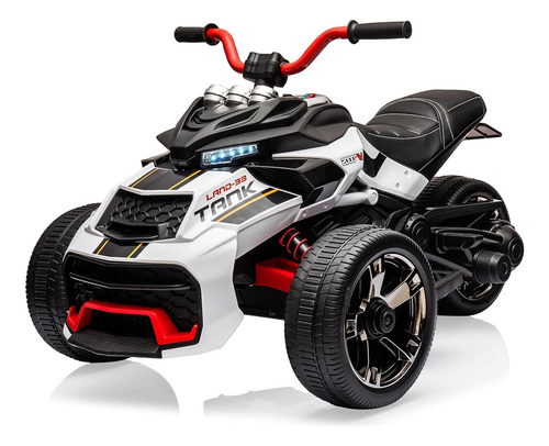 Motocicleta Eléctrica Atv De 3 Ruedas De 12 V, Vehículo Eléc