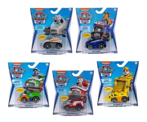 Carritos De Metal Paw Patrol