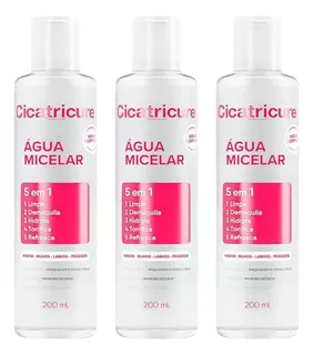 Kit C3 Água Micelar 5 Em 1 200ml Cicatricure