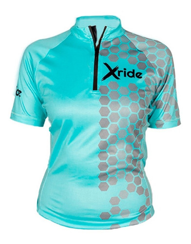 Jersey Xride Para Ciclismo Ruta Urbano Spinning Para Mujer