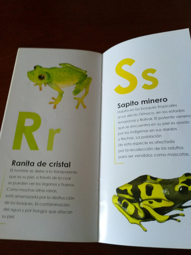 Cartilla Del Abc De Las Especies Amenazadas (Usado)