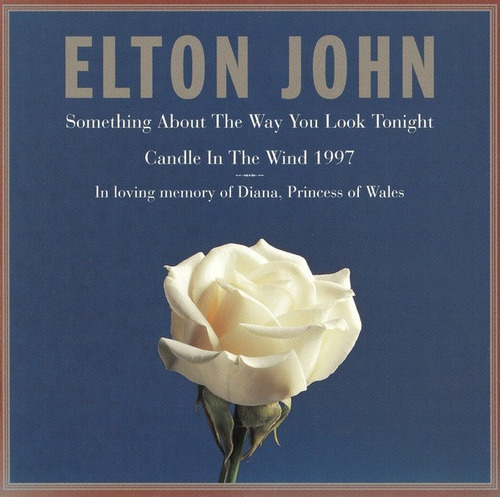 Cd Elton John - Candle In The Wind Lady Diana Tribute