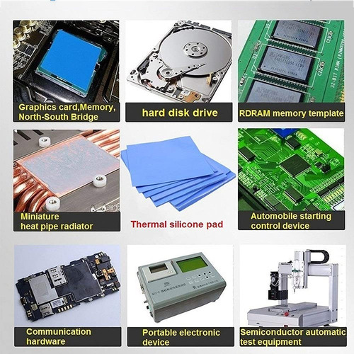 Thermal Pad Termico 100 X 100 X 2 Mm Para Cpu Gpu