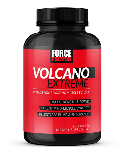 Volcano Extreme Pre Workout Suplemento De Refuerzo De Óxid.