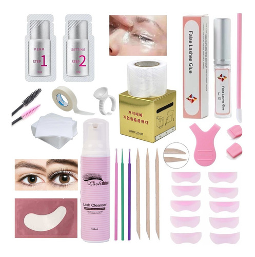 Kit Para Permanente Pestañas Lifting Completo Iconsign Lash