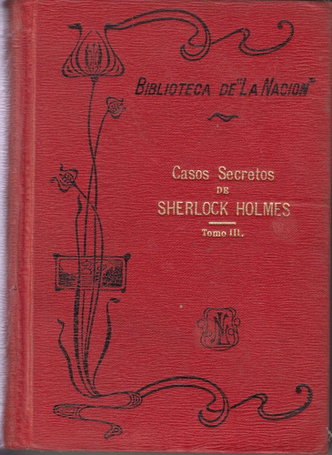 Antigua Edicion Sherlock Holmes Casos Secretos T.3 Vintage