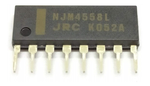 Circuito Integrado Njm4558l  Jrc4558 Sip-8 Ic 