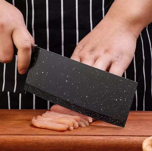 Juego De Cuchillos De Cocina Profesionales - Marca Universal Negro