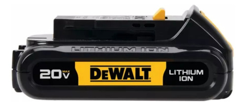 Bateria 20v Max Compact 1,3ah Lítio Dcb207 P Dcd776  Dewalt