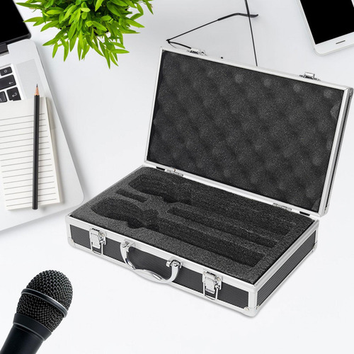 Estuche Organizador Para Micrófono, Caja 31,9x19x7,6cm