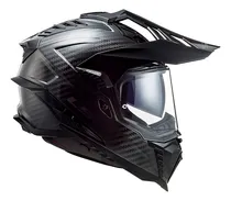 Comprar Casco Ls2 Mx701 Explorer Carbon Solid Carbon Matte Trail, color negro, talla 58 M