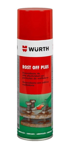 3x Desoxidante Lubricante Rost-off 300ml Wurth Antioxidante