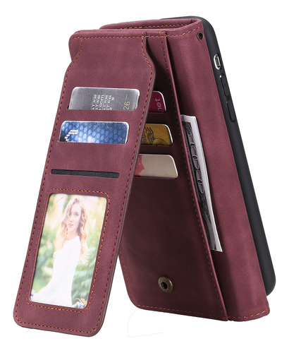Funda Multifuncional Con Hebilla Magnética Para La Serie Samsung S25, Estilo Cartera, Soporte Para Teléfono, Elegante Y Práctica