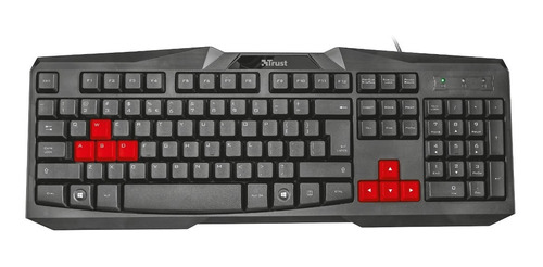 Teclado Gamer Ziva Trust Es 21958 Netpc