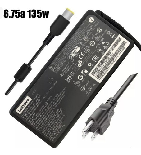 Cargador  Lenovo  135w 20v 6.75a 