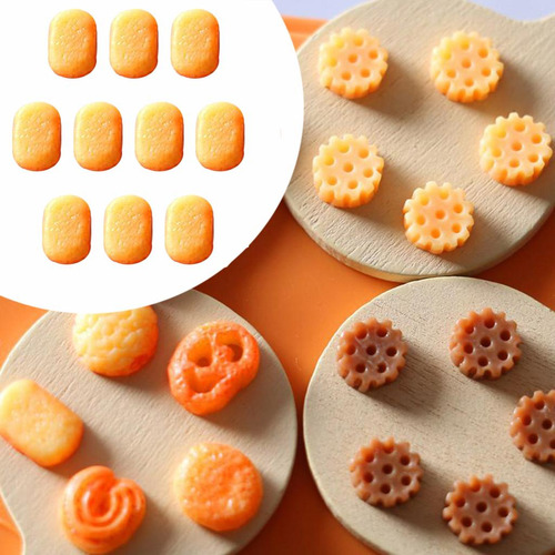 3 Accesorios De Casa De Muñecas En Miniatura Mini Comida