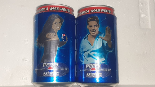 2 Latas De Pepsi * Shakira Y Ricky Martín * Año 2000, Vacias