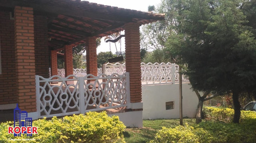 Excelente Chácara De 2.040 Metros Com Piscina À Venda Na Estancia Brasil Em Atibaia!! - Ch00846 - 34651767