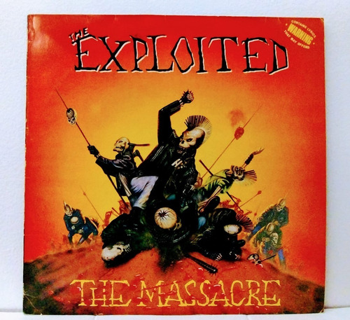 The Exploited The Massacre - Lp Disco De Vinil