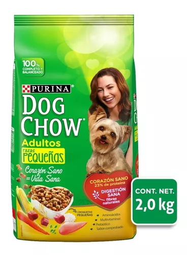 Purina Dog Chow Con Extralife Adultos Minis Y Pequeños 2 Kg. | MercadoLibre